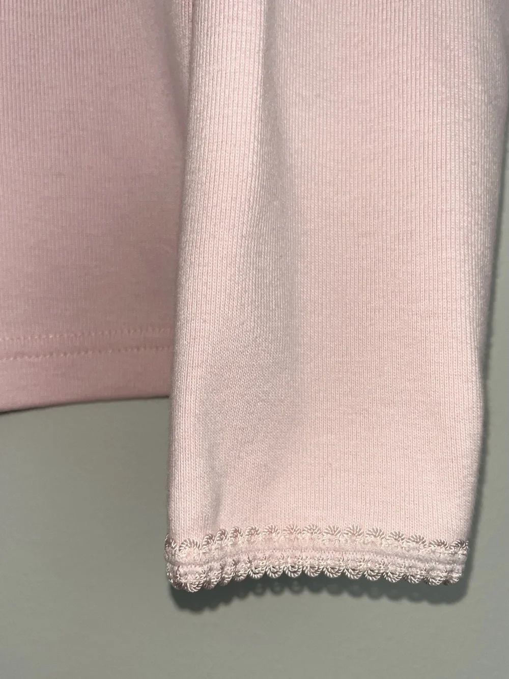 Gymboree 1999 Floral Embroidered Long Sleeve Pink Vintage Shirt 5-6 Years